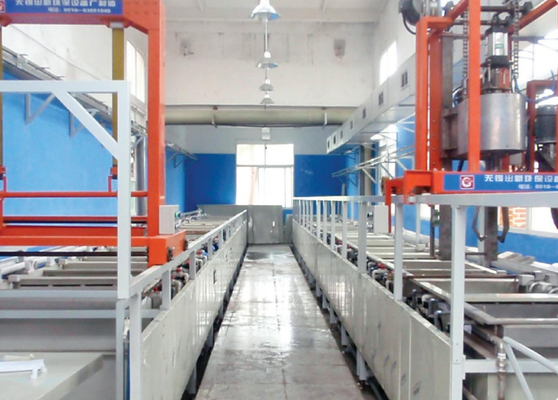 प्रेसिजन रोलिंग बैरल चढ़ाना लाइन निकल क्रोमियम सहायक उपकरण