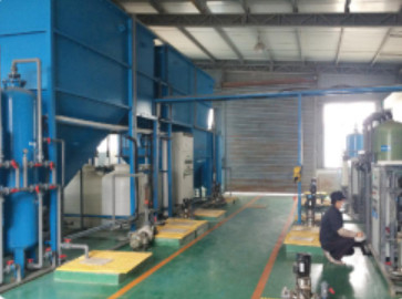 अपशिष्ट जल स्टेशन ISO9000 विद्युत उत्पादन लाइन